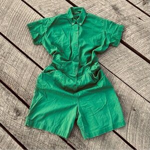 Vintage 60s Gym Class Romper